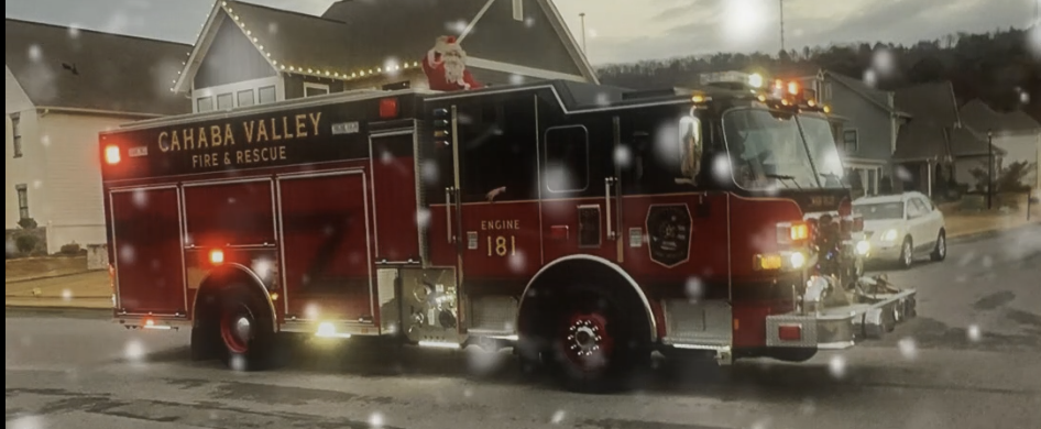 CVFD Santa Tour