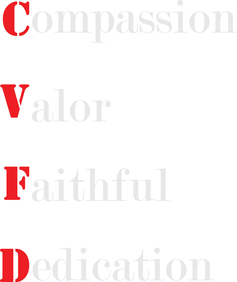 Dcfd Core Values Home - Cahaba Valley Fire District